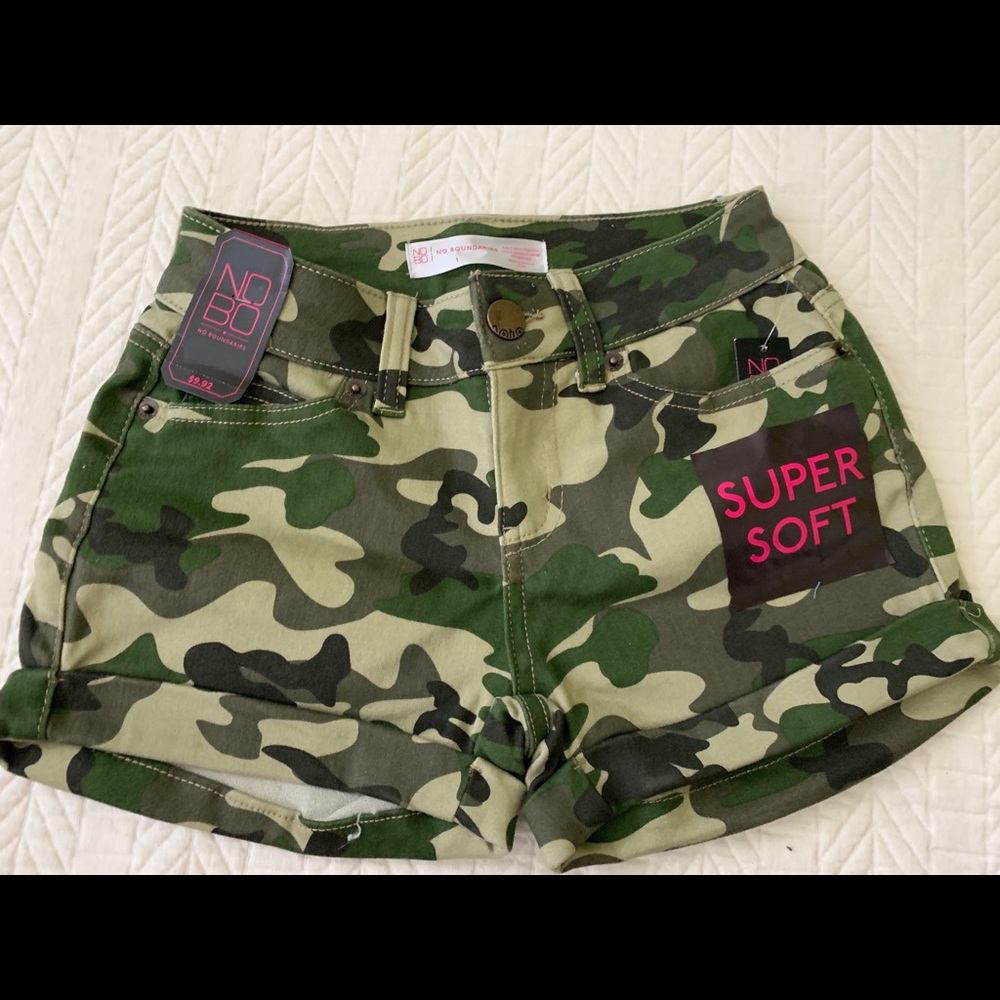 Camo shorts